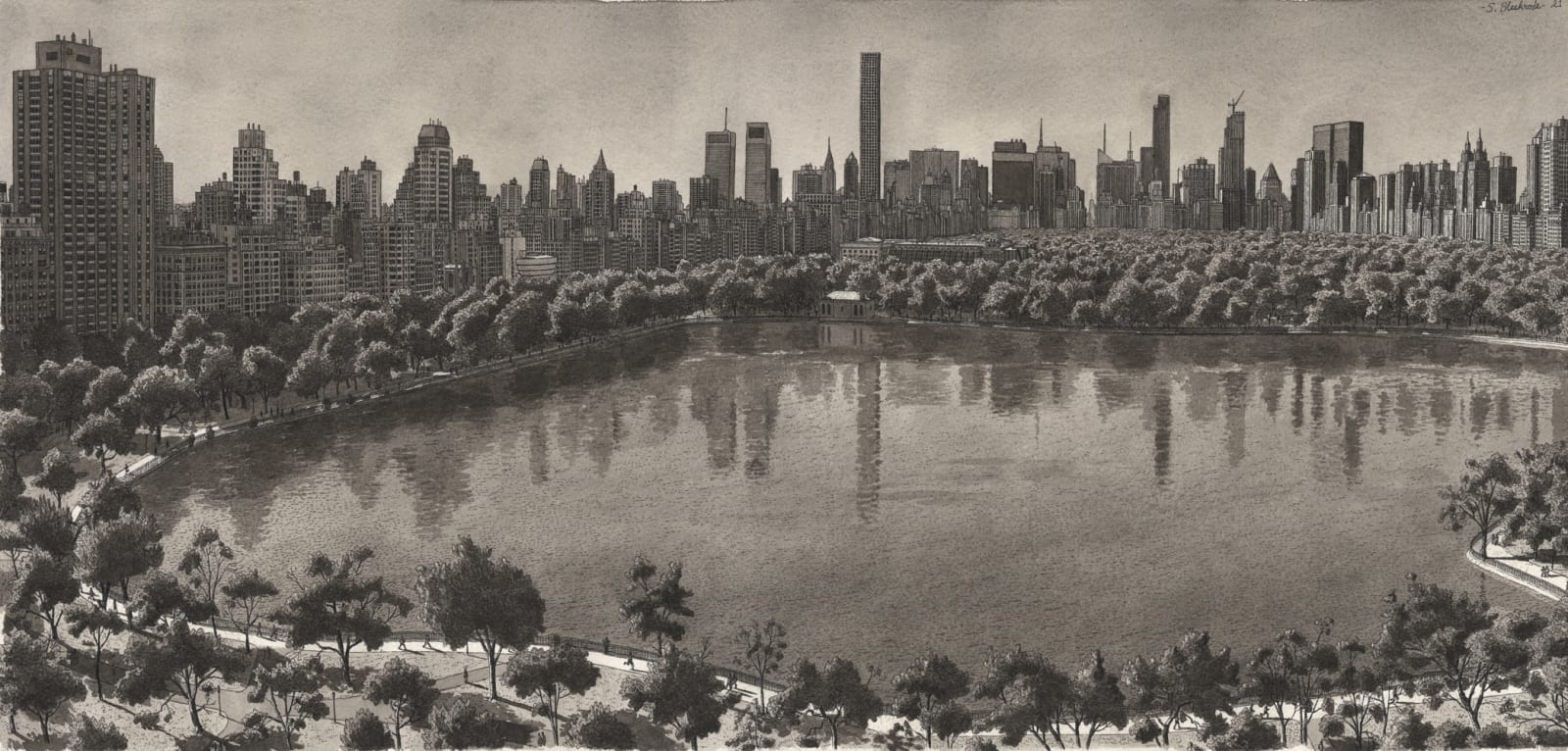 Stefan Bleekrode, Central Park Reservoir, New York