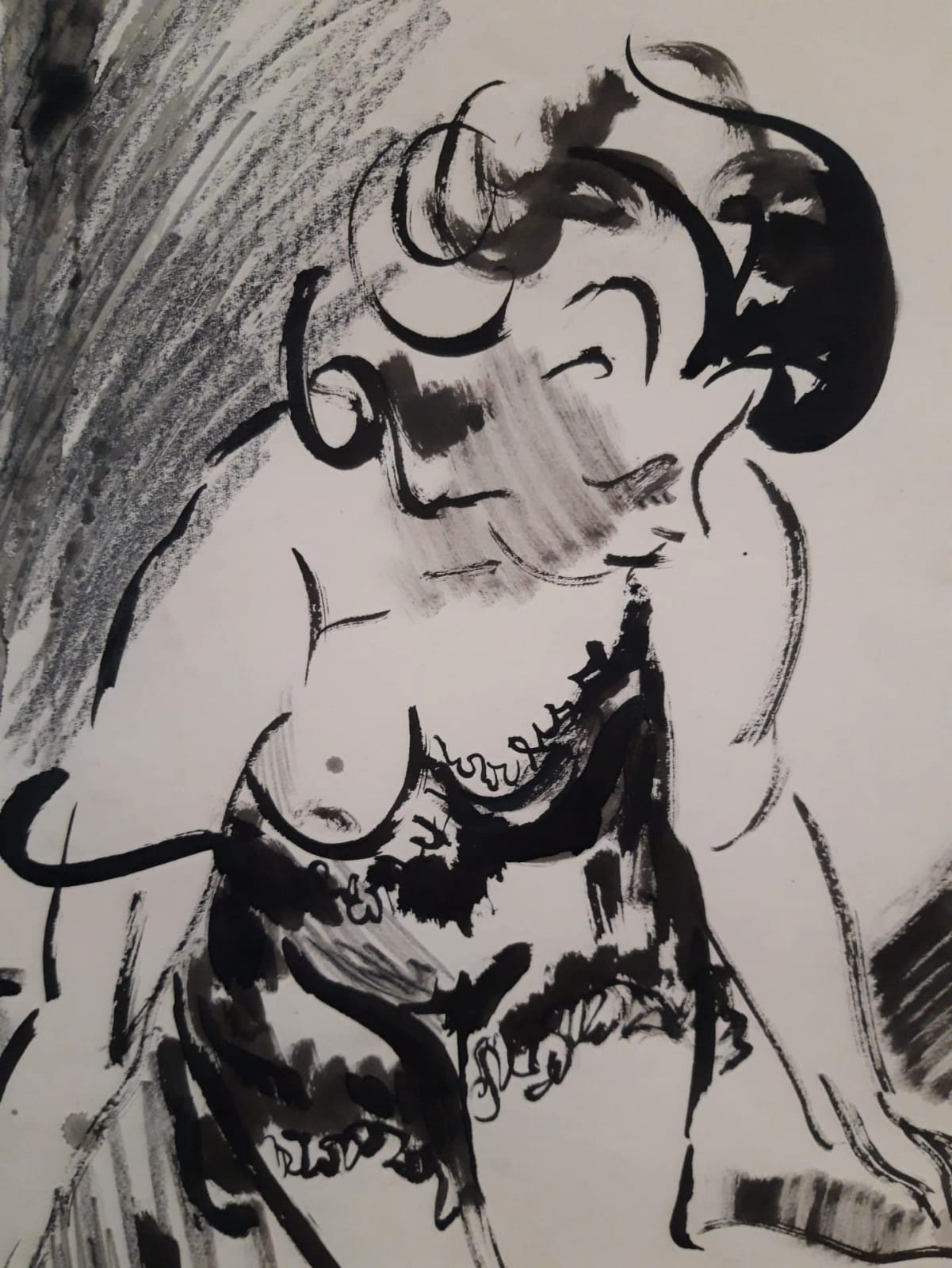 Freek van den Berg, Voor poseren, 1964