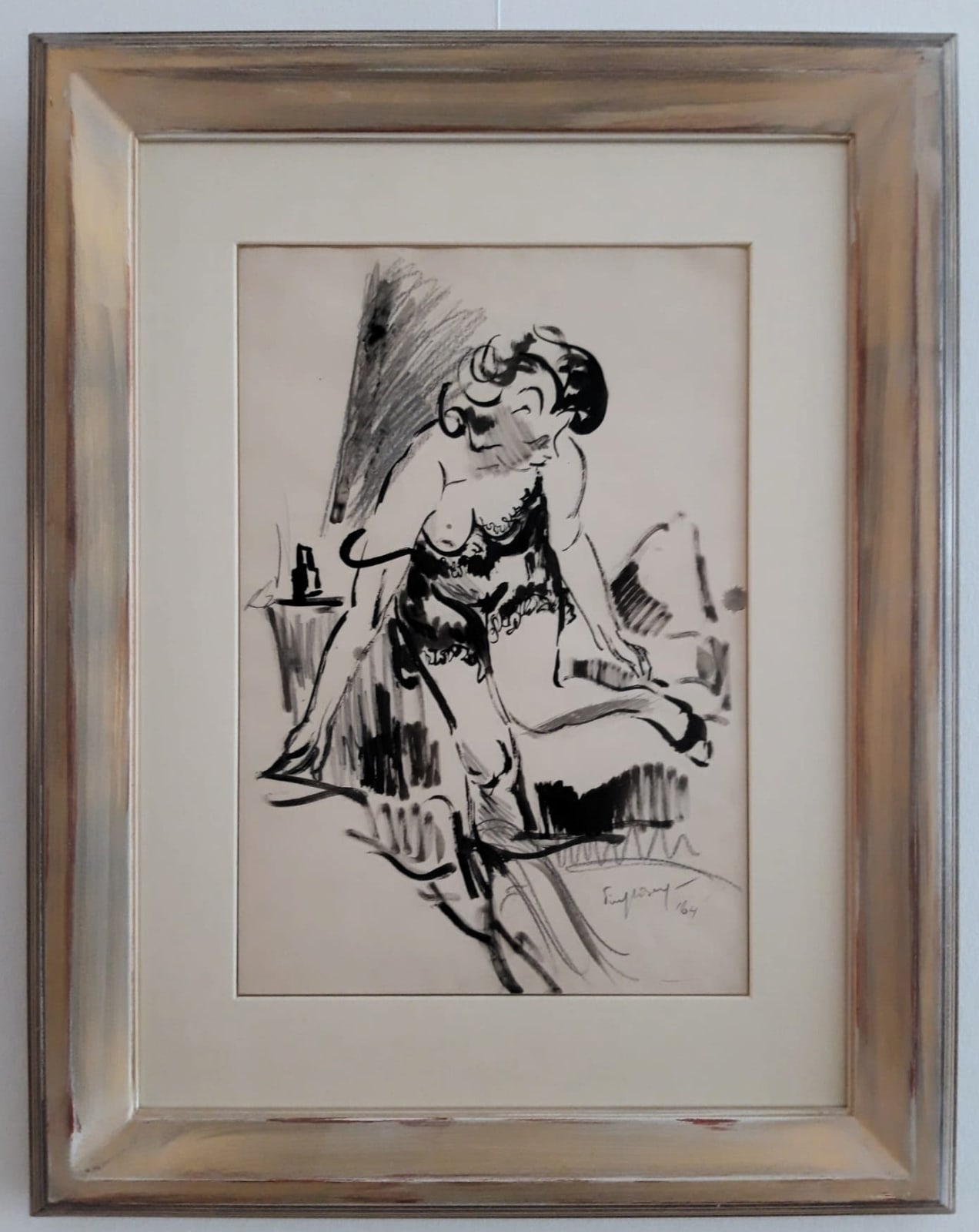 Freek van den Berg, Voor poseren, 1964