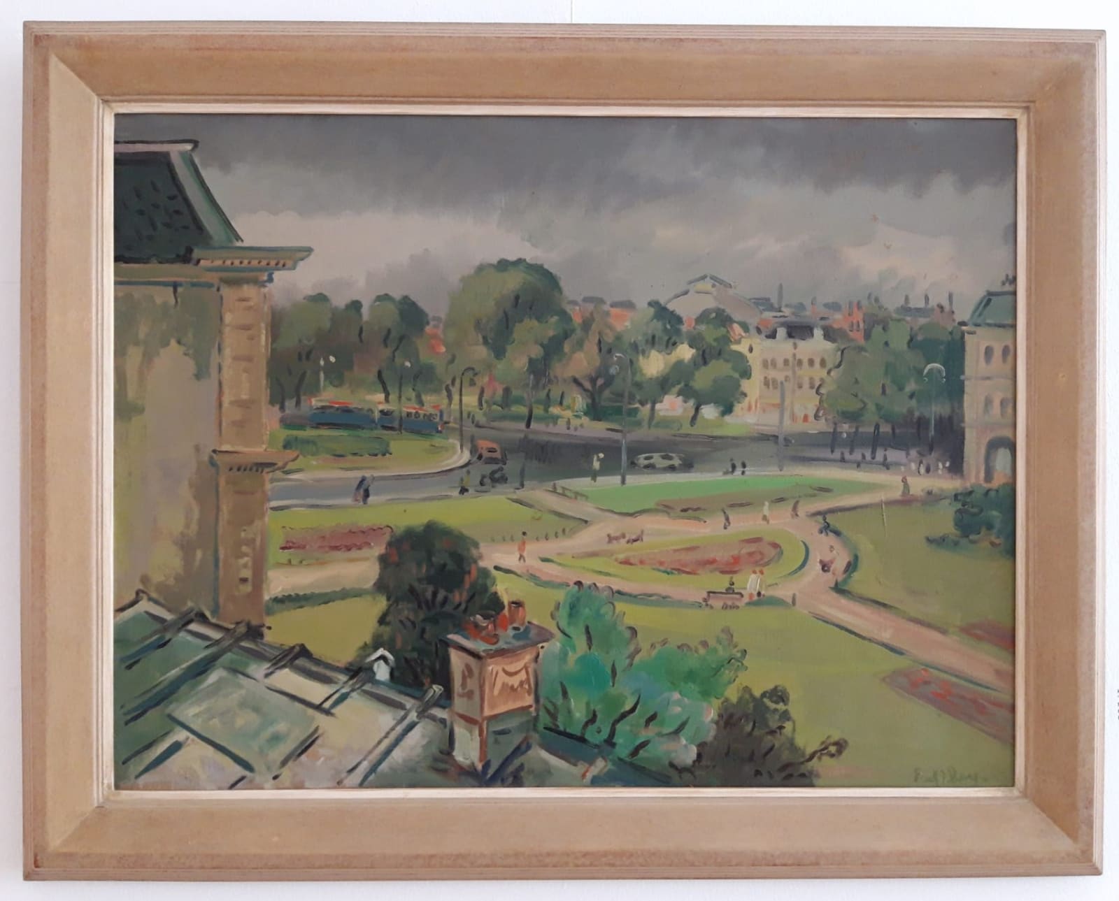 Freek van den Berg, Frederiksplein, Amsterdam, 1941