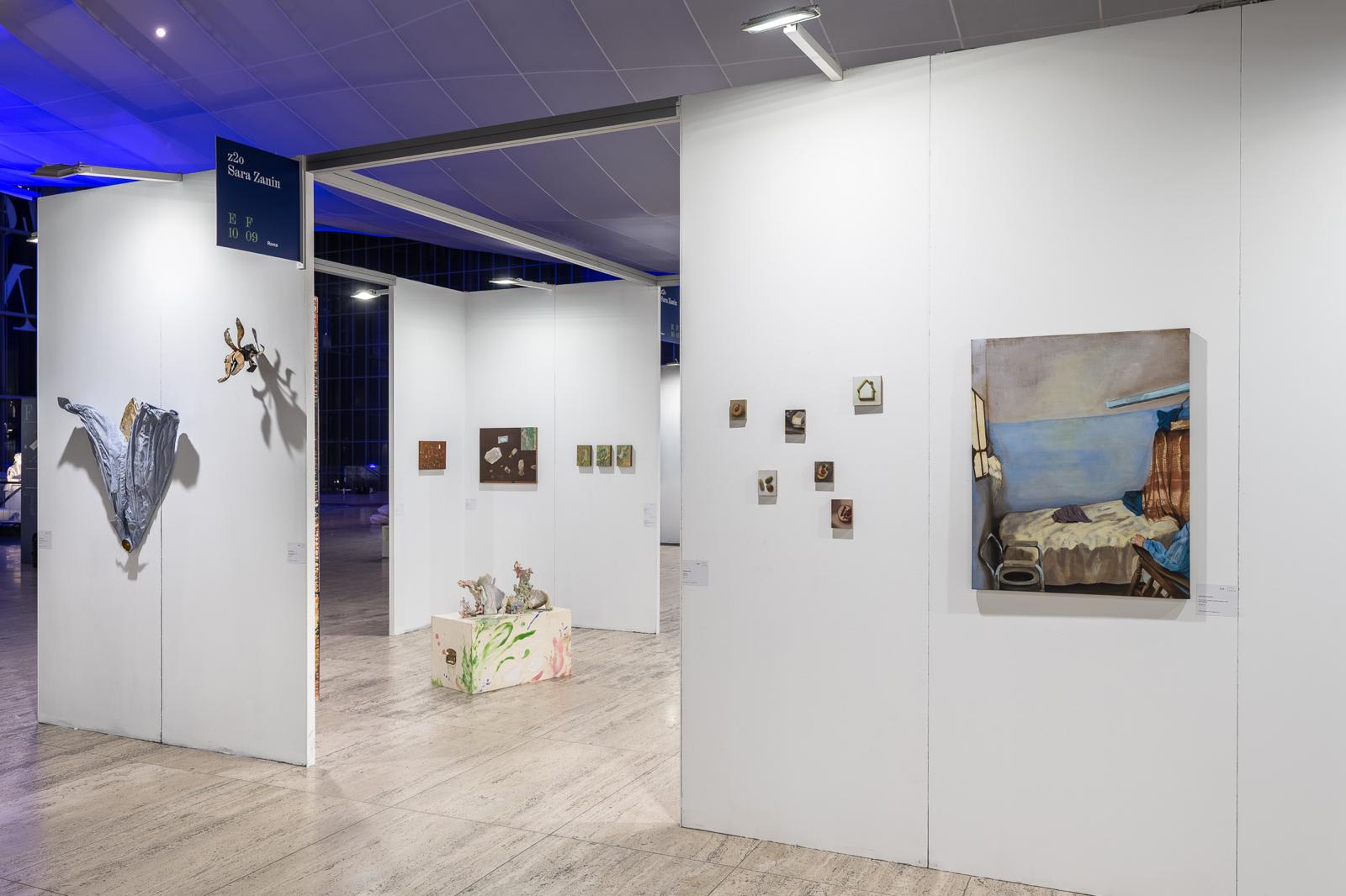 Installation view, z2o Sara Zanin, Roma Arte in Nuvola, 2025
