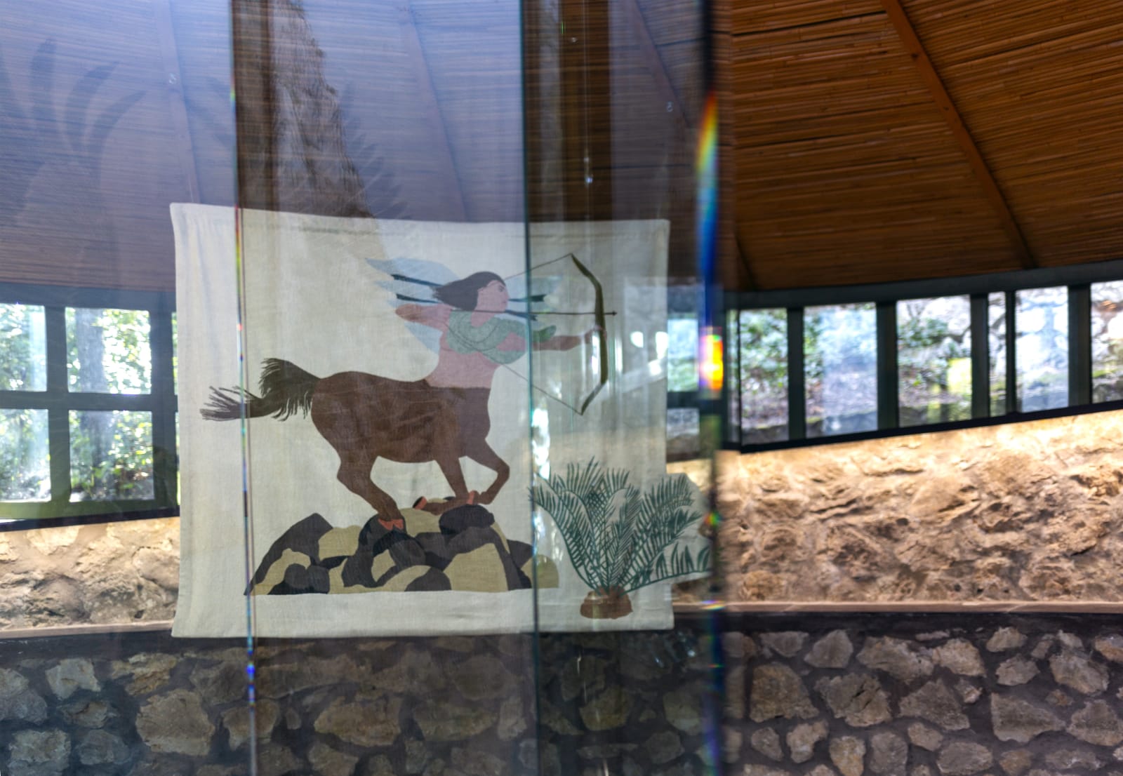 Installation View | Marta Roberti, La Centaura @ L'animale che dunque sono, Festival del Paesaggio di Anacapri. ph Raffaele Mastroianni