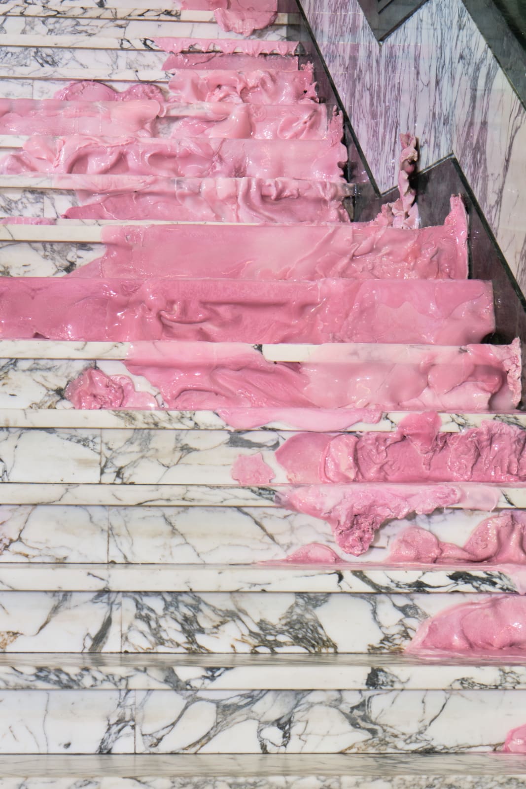 Installation View | Stairing, 2024, permanent site-specific installation @ MIC, Faenza. Ph. Francesco Bondi