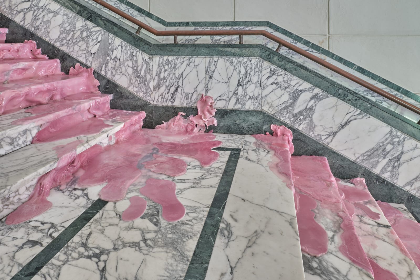 Installation View | Stairing, 2024, permanent site-specific installation @ MIC, Faenza. Ph. Francesco Bondi