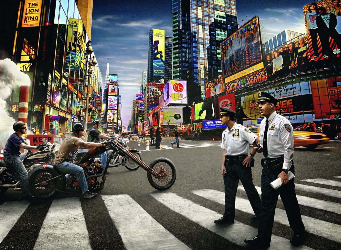 Marcelo Tinoco, Times Square, 2008