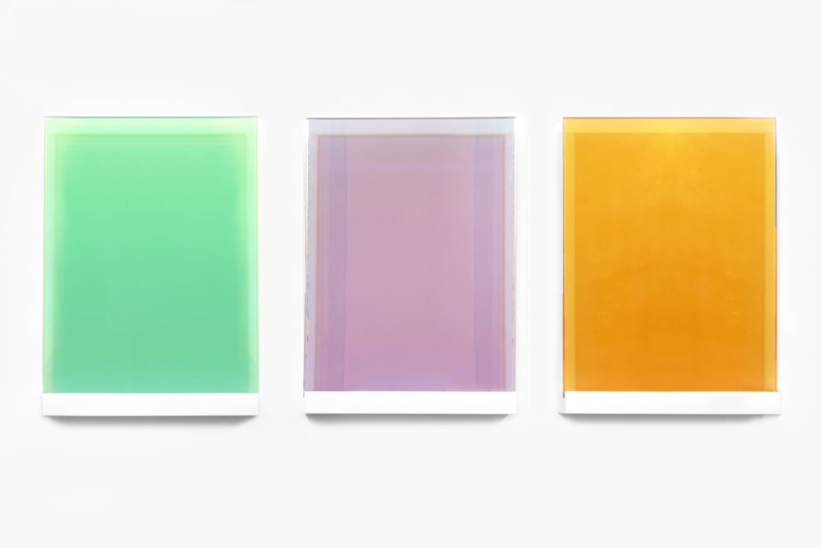 Rizza, Cromoterapia #2 - tríptico, 2020