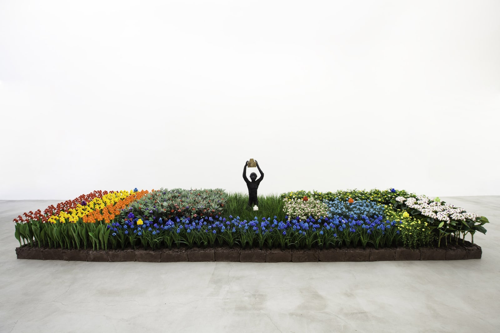 Jardineiro André Feliciano, Jardim com macaco fotográfico, 2012