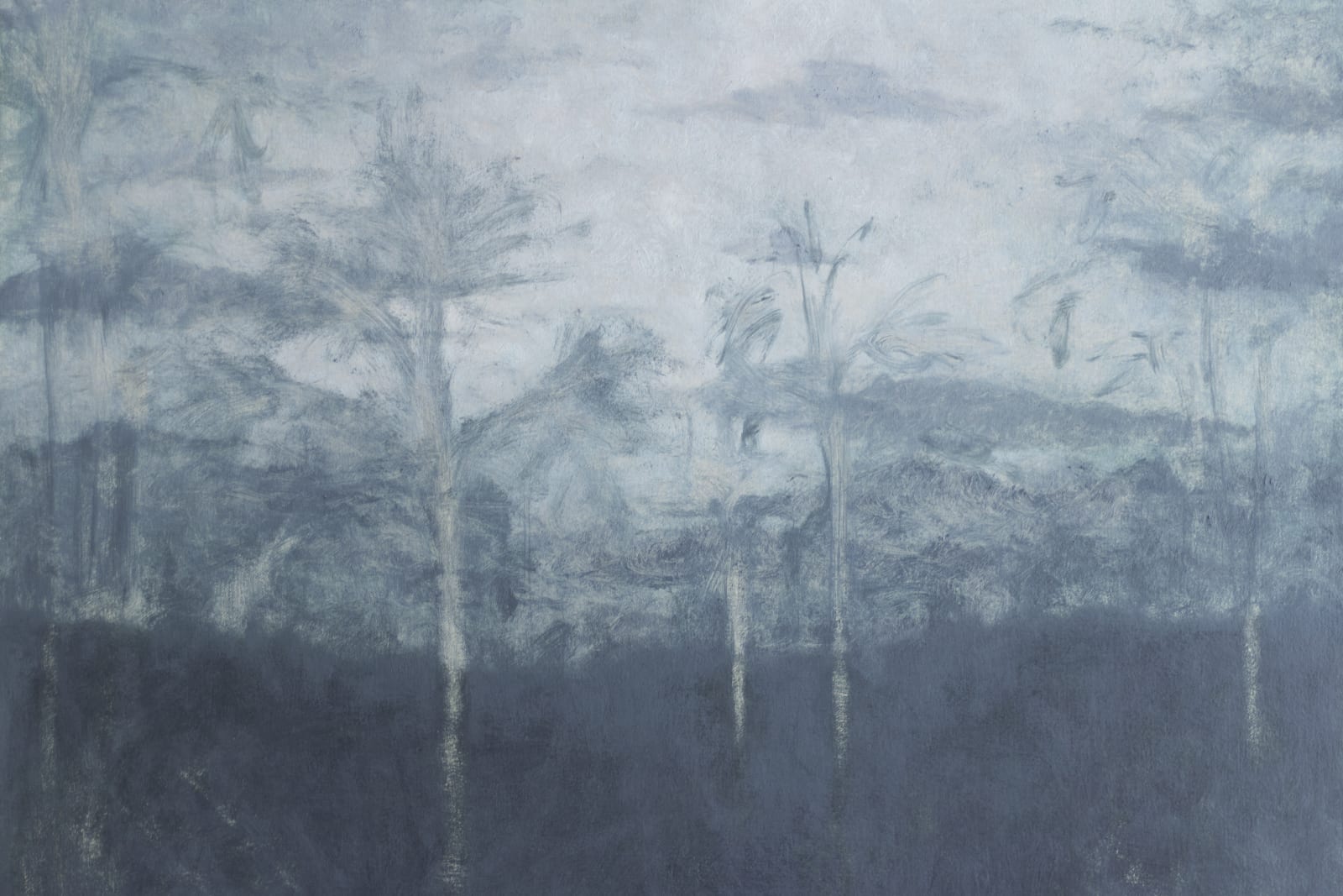 Paulo Valeriano, Paisagem com buritis, 2025