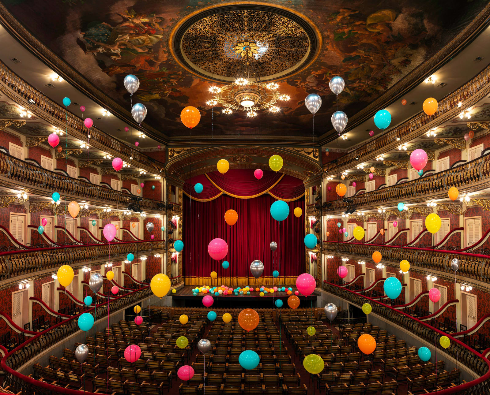 Flávia Junqueira, Theatro da Paz #4, 1878, 2019