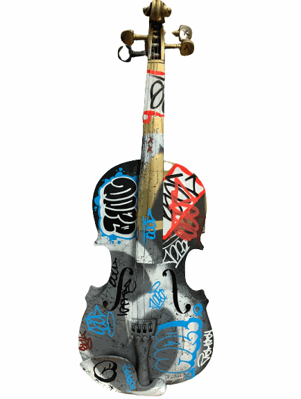 Violin (Grey/Blue)