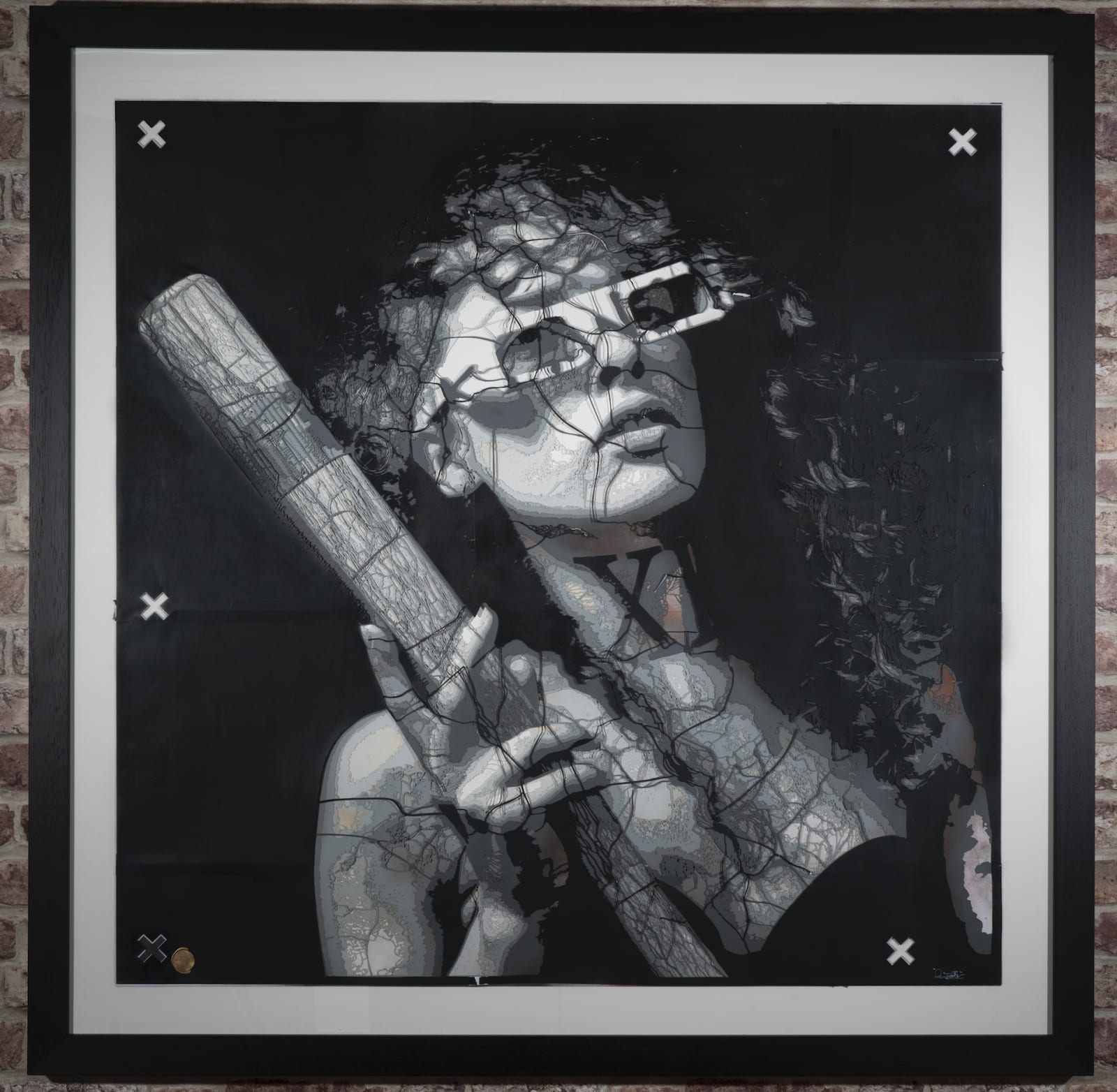 Blinding Lights Stencil