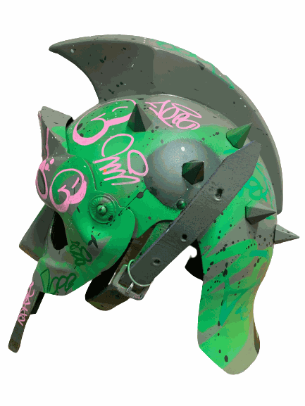 Medieval Helmet (Green)