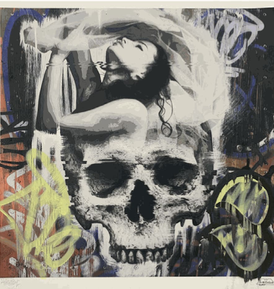 Reborn Embellished Print