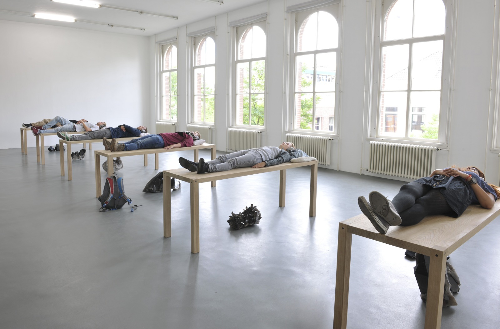 <div class="image_caption_container"><div class="image_caption"><p>Marina Abramovic, <strong>Transitory Objects: Beds for Human Use</strong>, 2012</p><p><strong>The Temptation of AA Bronson</strong>, Witte de With, Center for Contemporary Art, Rotterdam, 2014</p><p>© Bob Goedewaagen</p></div></div>