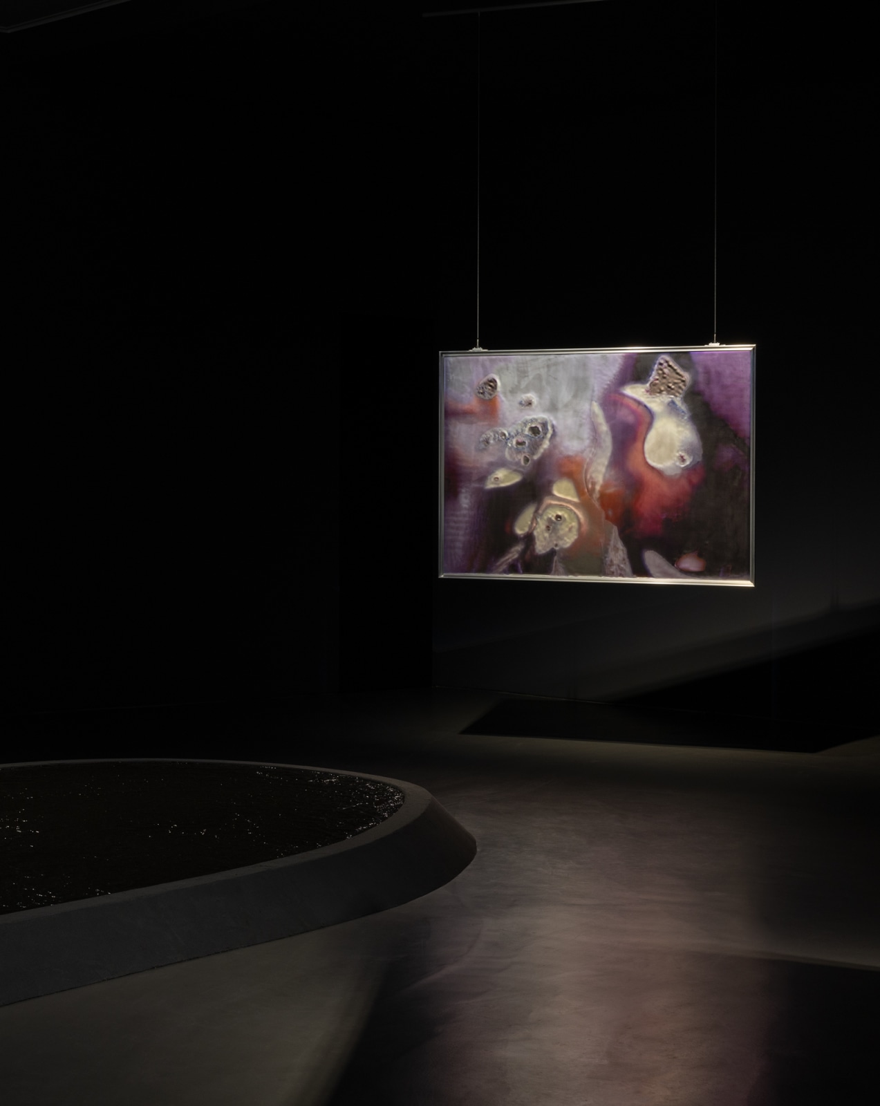 <div class="image_caption_container"><div class="image_caption"><p>Exhibition view: Anicka Yi, <b>A Shimmer Through The Quantum Foam</b>, Esther Schipper, Berlin, 2023. © Anicka Yi / VG Bild-Kunst, Bonn 2023. Photo © Andrea Rossetti</p></div></div>