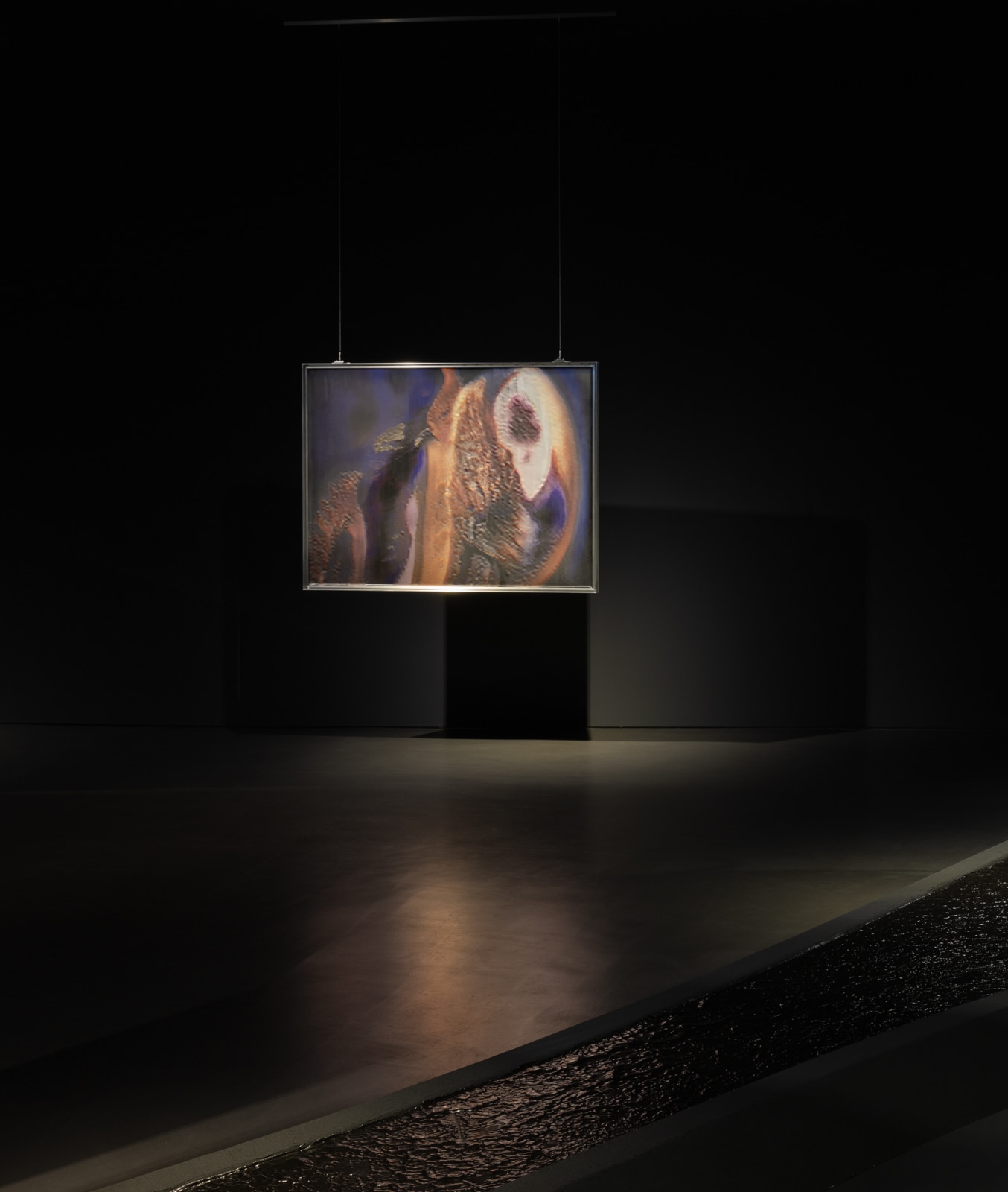 <div class="image_caption_container"><div class="image_caption"><p>Exhibition view: Anicka Yi, <b>A Shimmer Through The Quantum Foam</b>, Esther Schipper, Berlin, 2023. Photo © Andrea Rossetti</p></div></div>