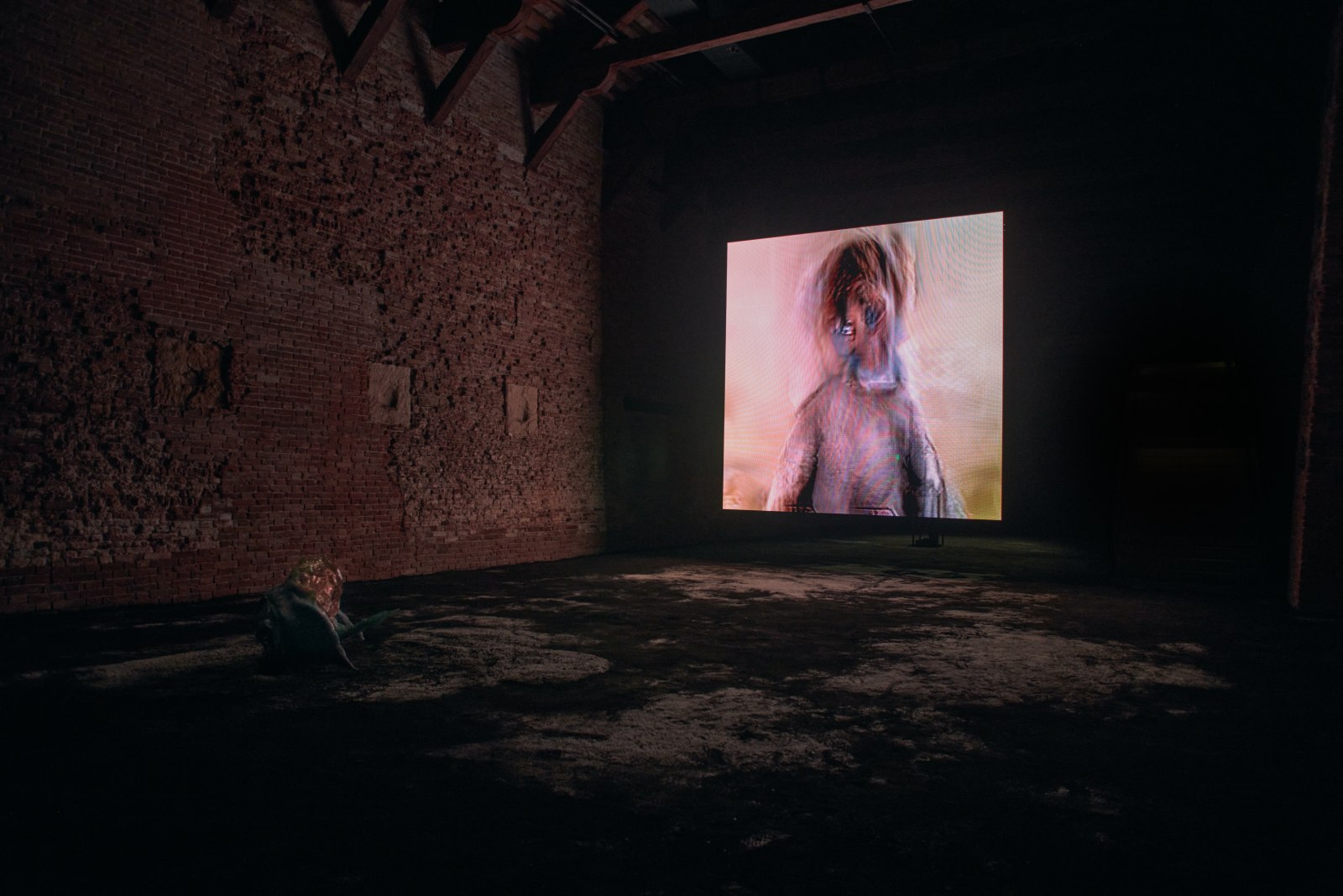 <div class="image_caption_container"><div class="image_caption"><p>Exhibition view: <b>Pierre Huyghe, Liminal,</b> Punta della Dogana – Pinault Collection, Venice, 2024. Photo © Ola Rindal</p></div></div>