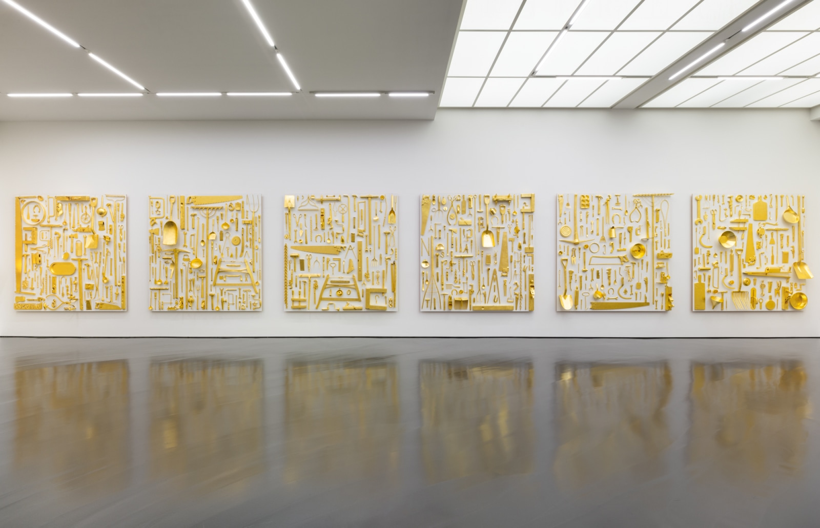 <div class="image_caption_container"><div class="image_caption"><p>Exhibition view: Ugo Rondinone, <strong>the alphabet of my mothers and fathers</strong>, Esther Schipper, Berlin, 2024. Photo © Andrea Rossetti</p></div></div>