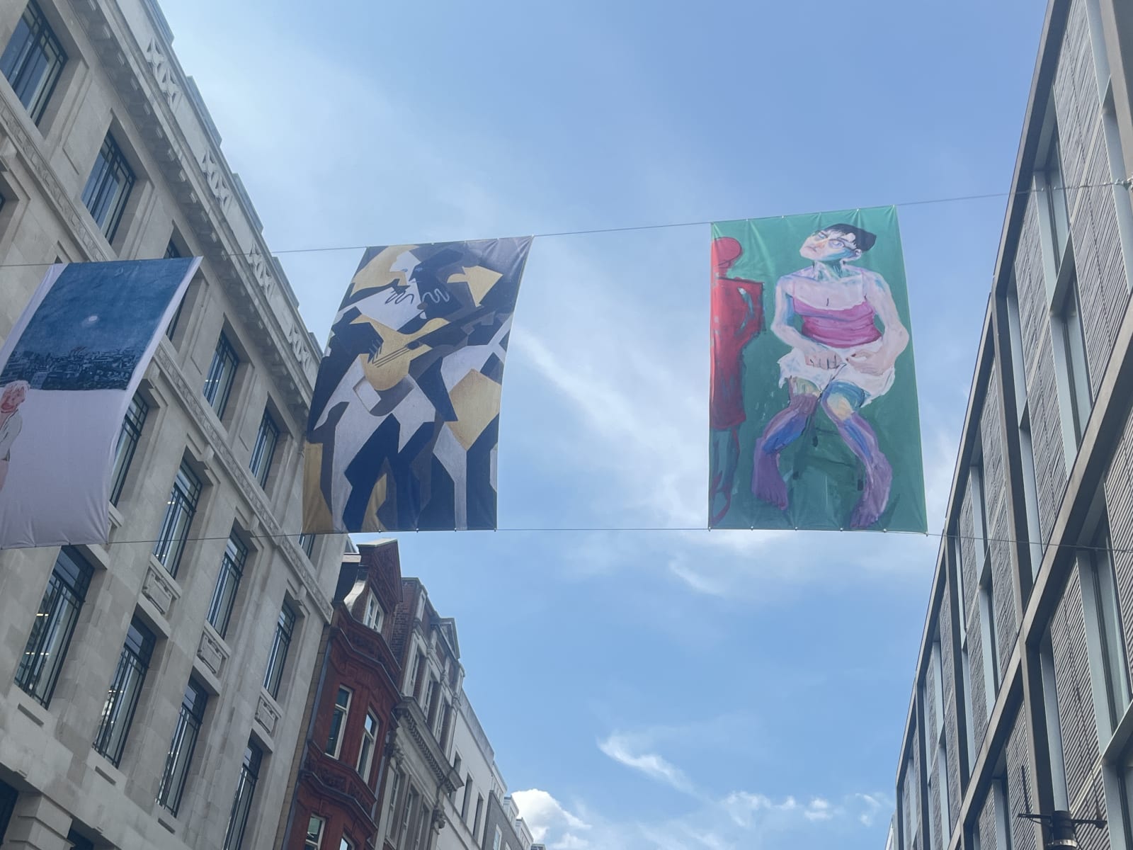 Lucy Jones Featured on the Cork Street Centenary Banners