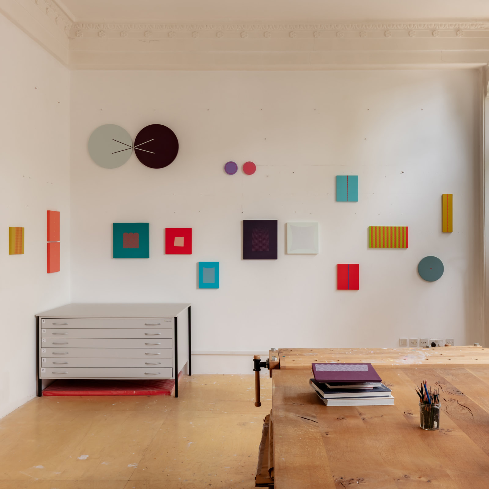 Tess Jaray, Small Paintings from the Studio