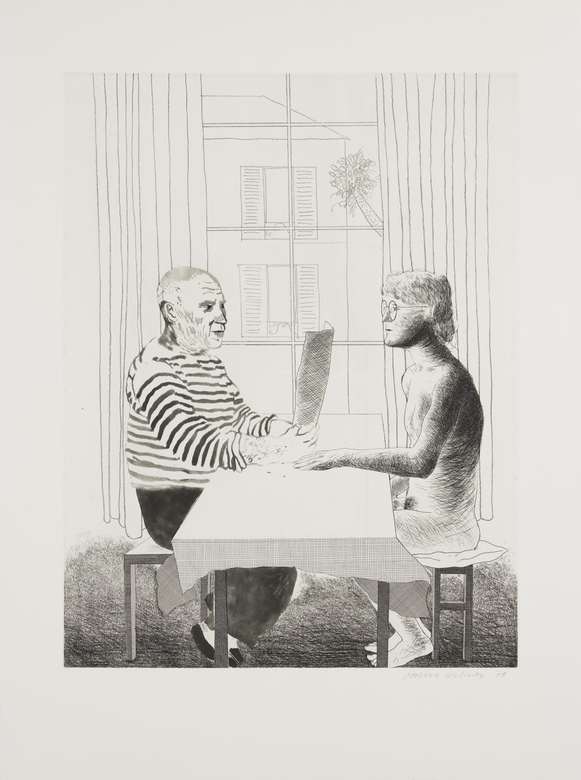 Picasso | Hockney On view now at 148 New Bond St