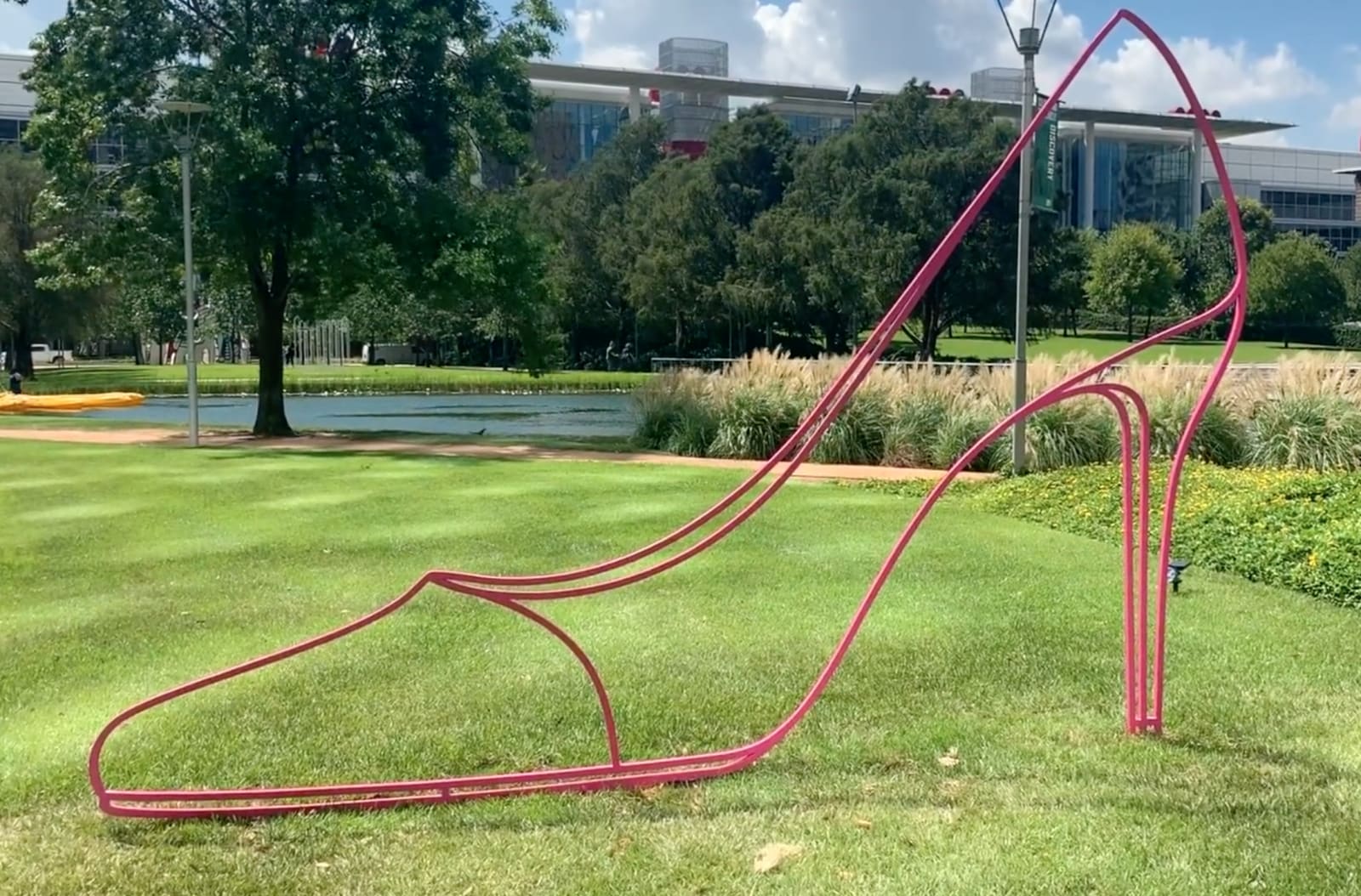 WAG Project: The Shape Of Things: Michael Craig-Martin at Discovery Green video still frame