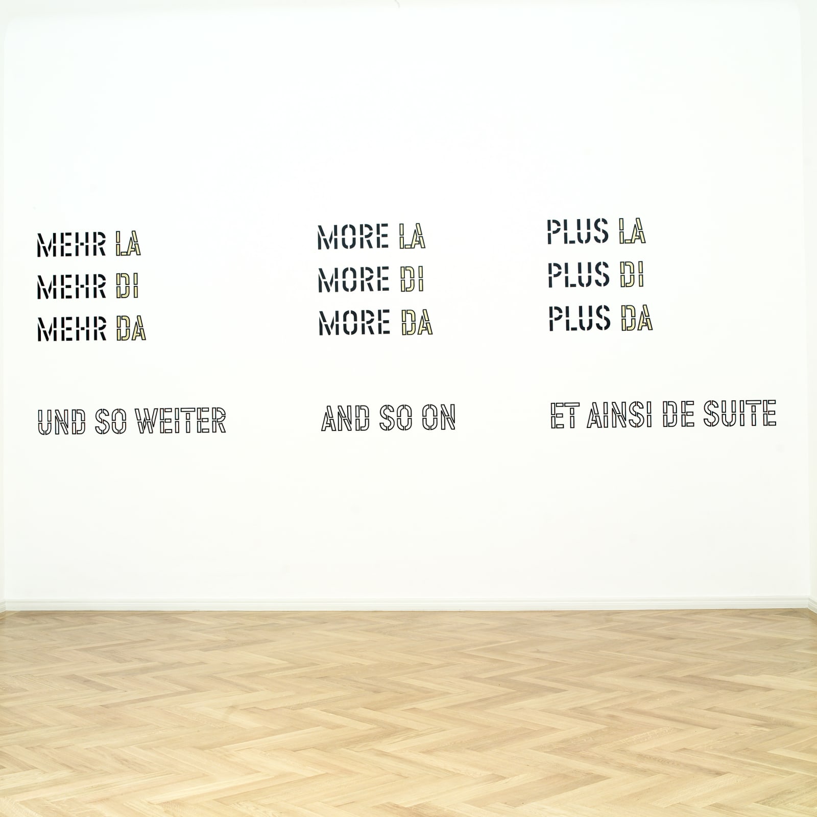 Lawrence Weiner | Lawrence Weiner | Thaddaeus Ropac