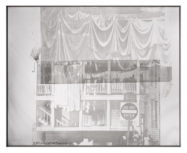 Not Vital; Robert Rauschenberg