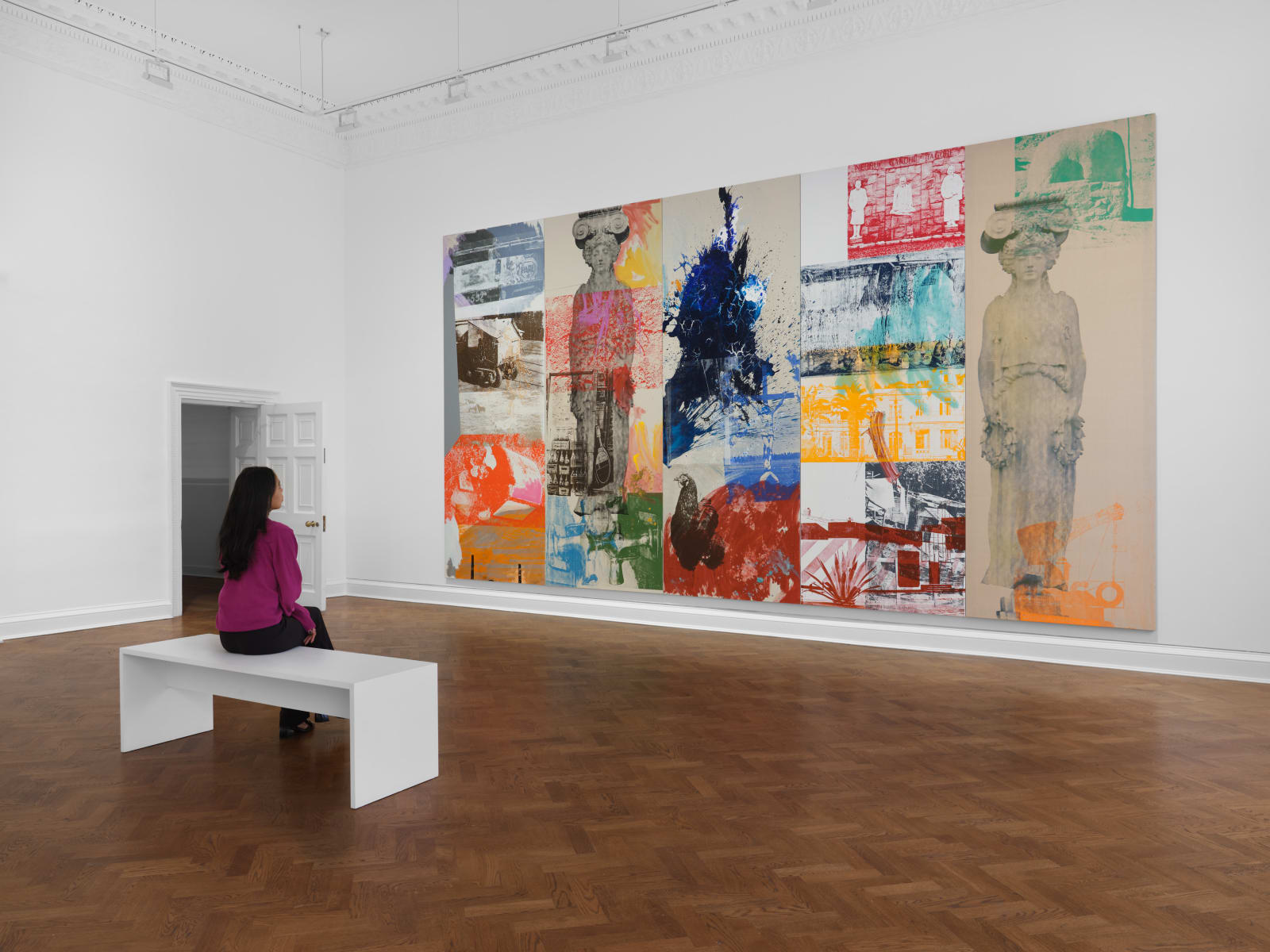 Robert Rauschenberg’s art of all cultures ROCI goes on display for first time in 30 years