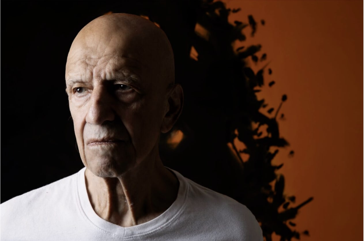 Alex Katz captures the immediate moment with 'Purple Splits' Interview on the occasion of his Paris exhibition