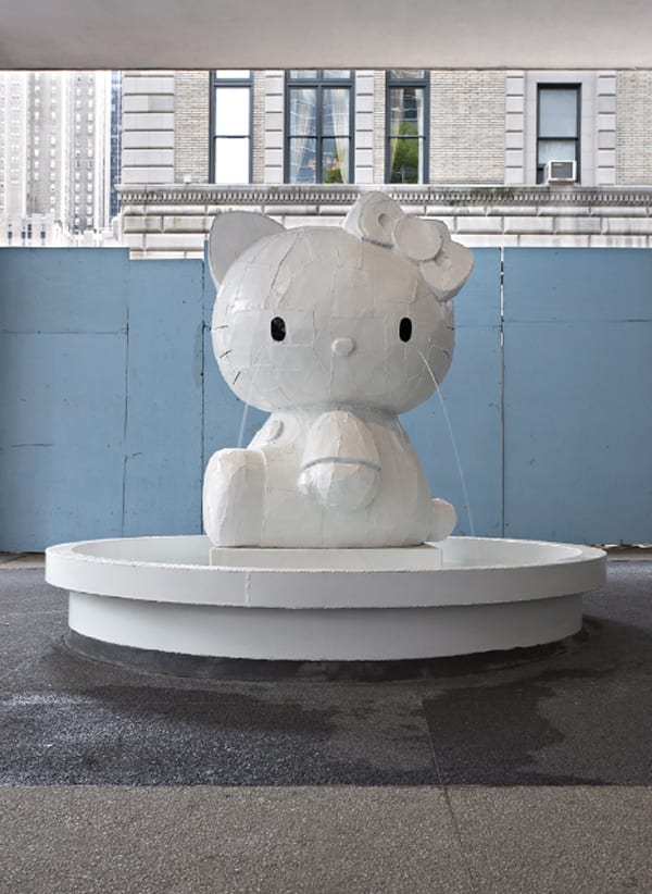 Kitty Fountain by Tom Sachs