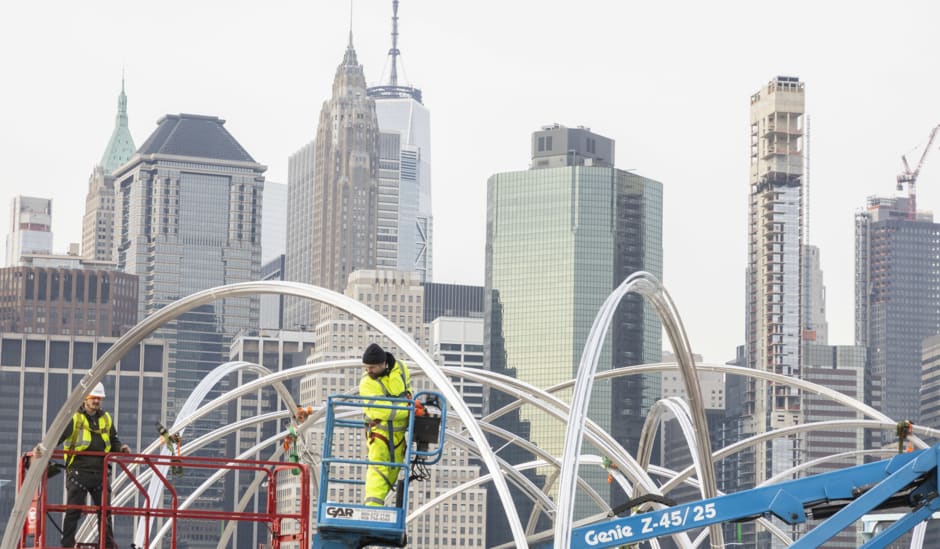 Antony Gormley New York Clearing