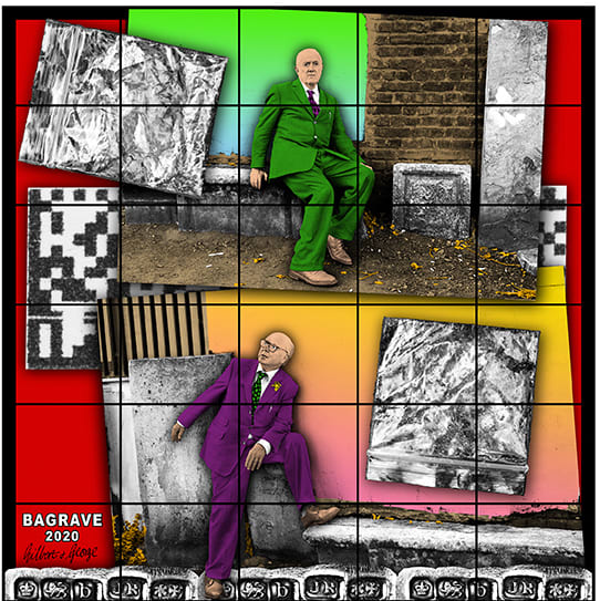 Gilbert & George’s Interprets London Street Life