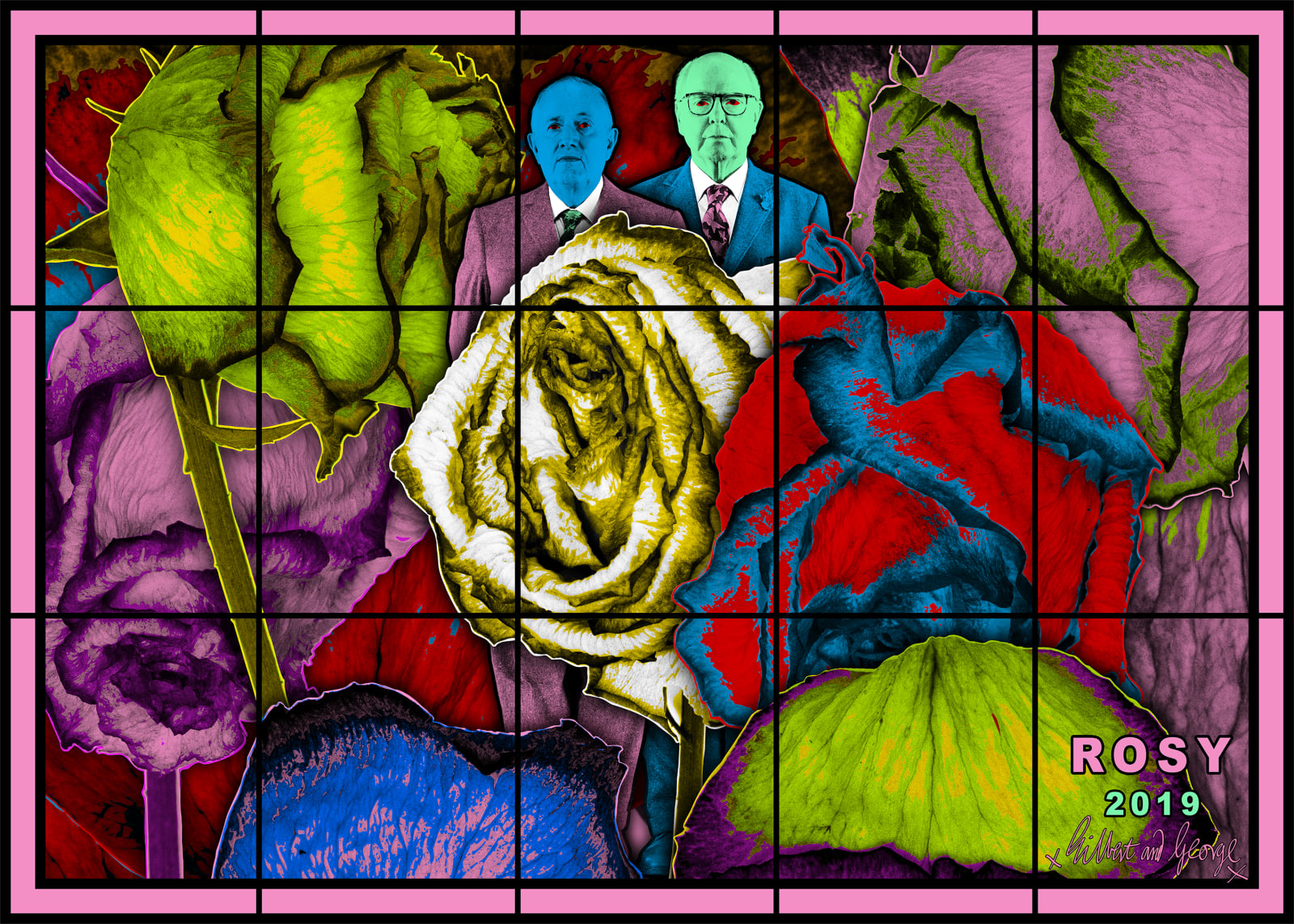 ‘At the Center of the Gilbert & George Universe’ The artist duo hopes to immortalize its work