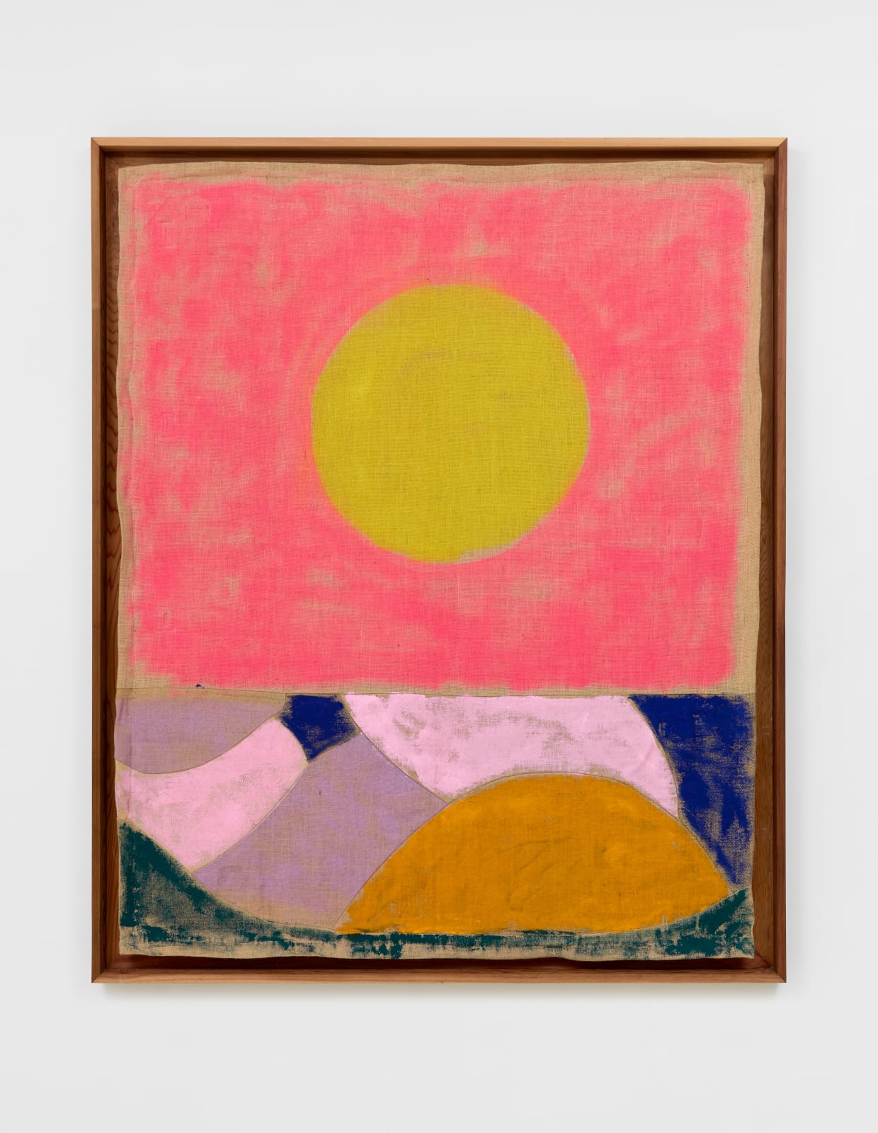 Alvaro Barrington in Seoul Burlap paintings and memories of his mother