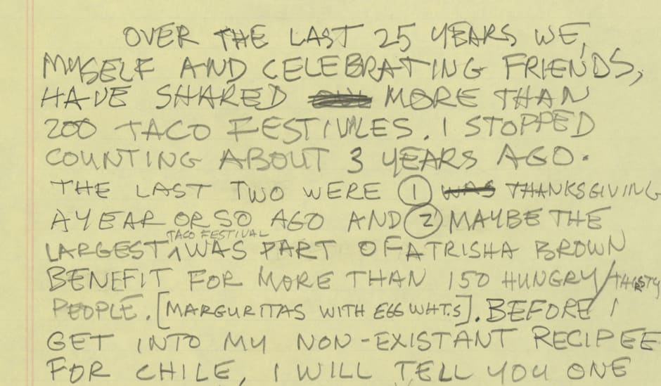 Robert Rauschenberg Foundation Culinary Arts