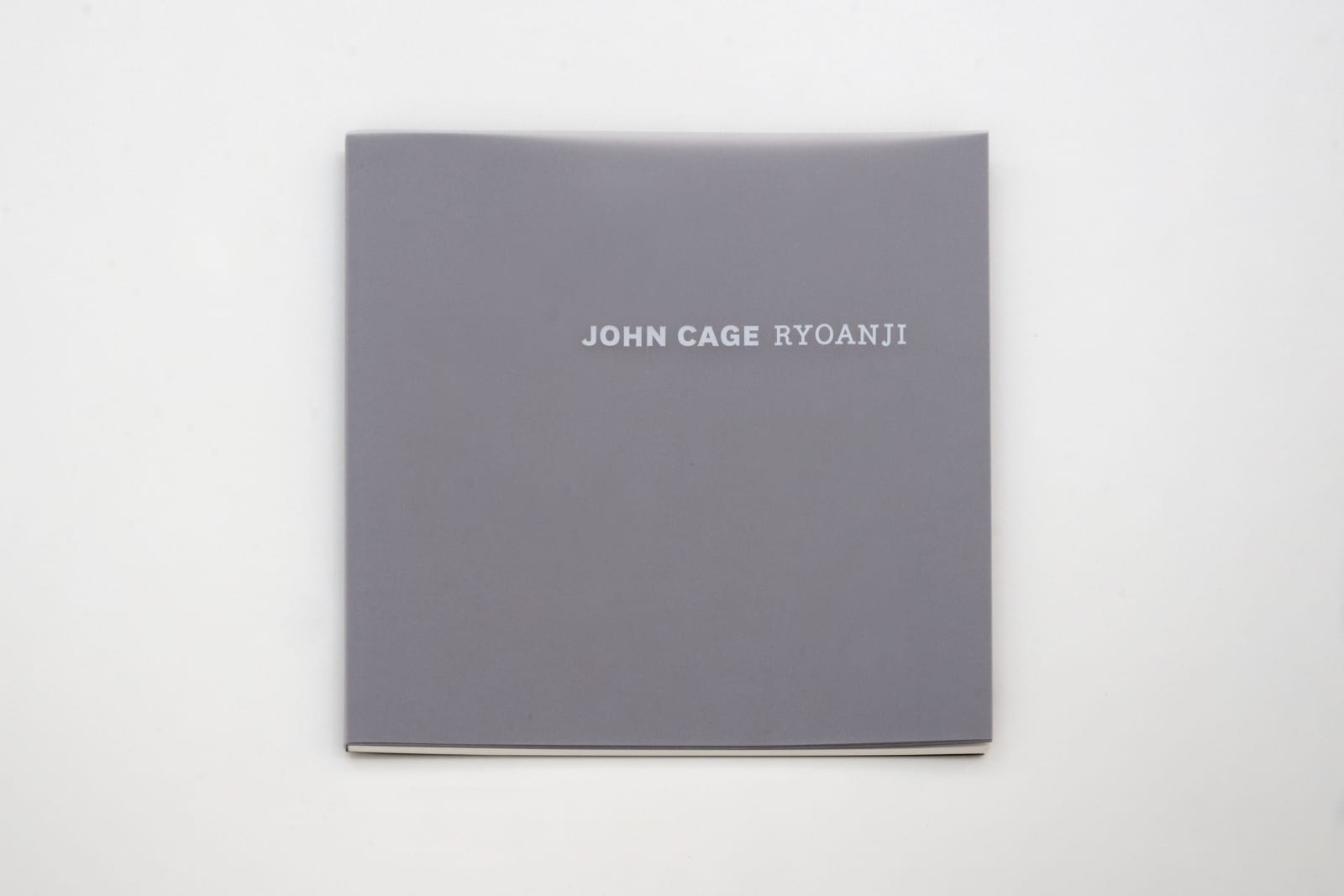John Cage Ryoanji