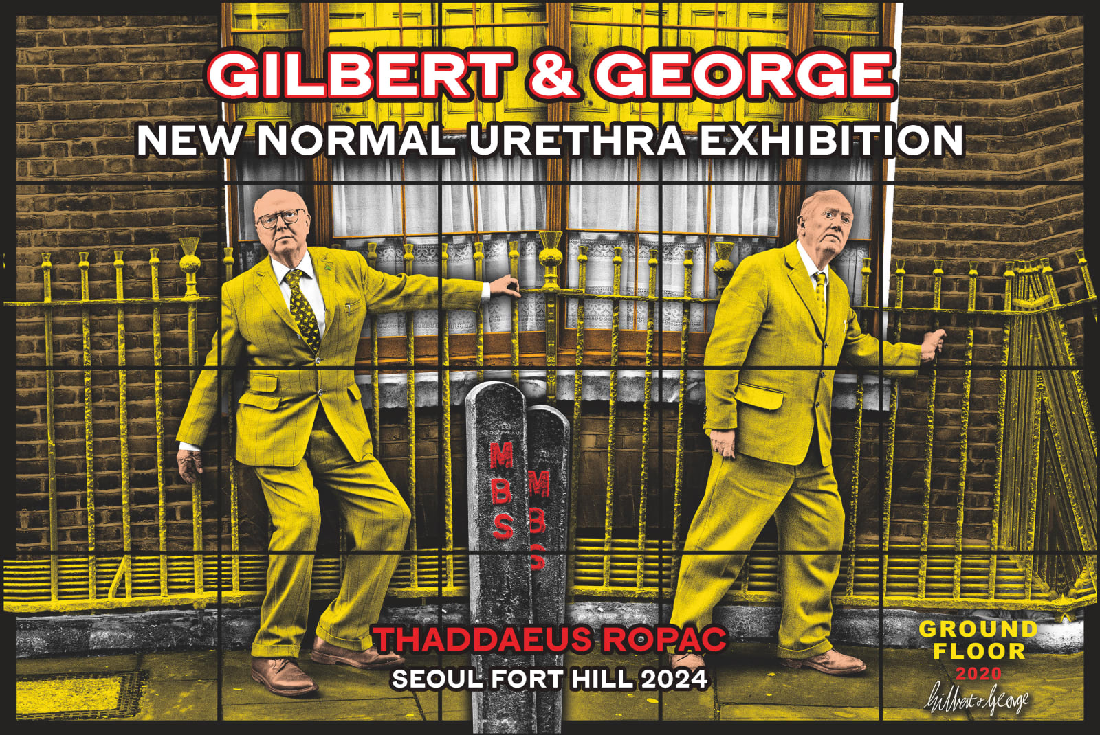 Gilbert & George | NEW NORMAL URETHRA EXHIBITION | Thaddaeus Ropac