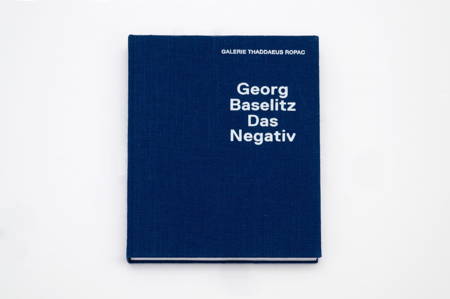 Georg Baselitz Das Negativ: eine andere Umkehrung