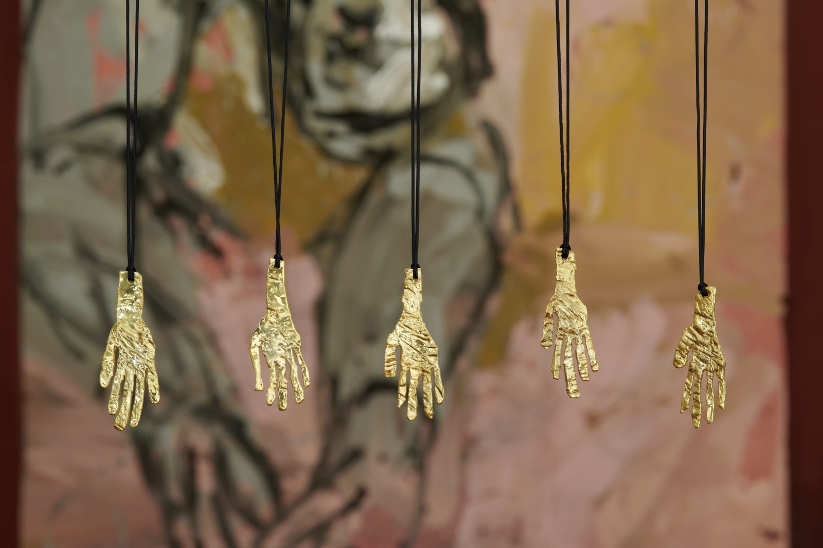 Georg Baselitz Goldhände I, II, III, IV and V