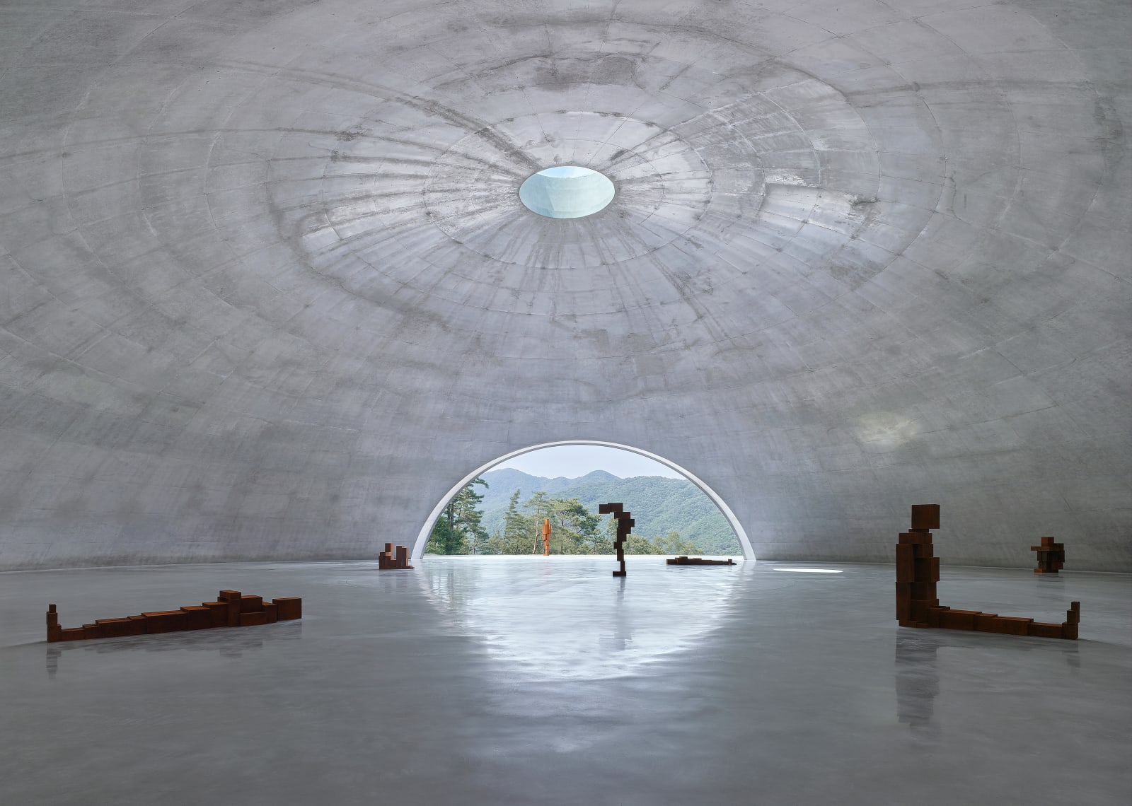 Antony Gormley Drawing on Space Ground