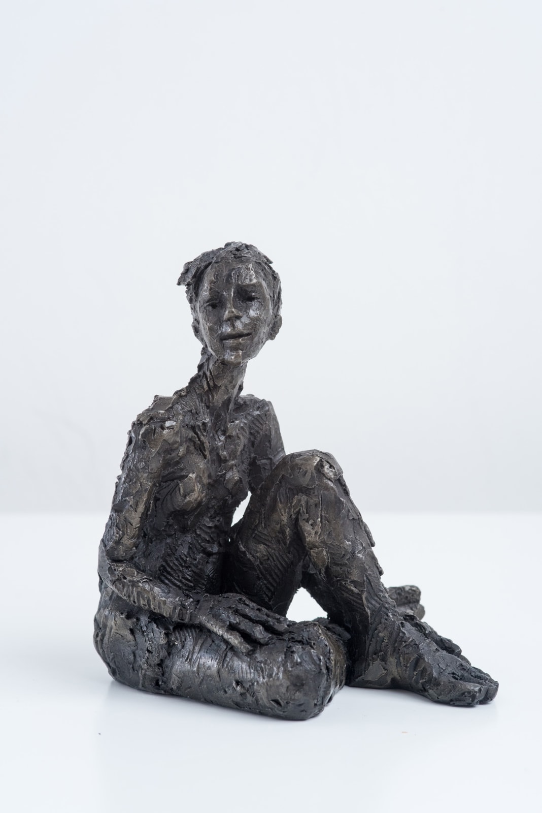 Carol Peace, Seated Female Figure 1