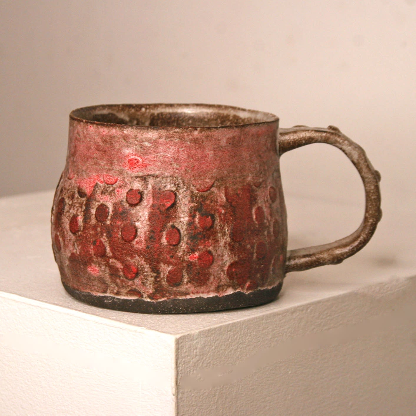 Elly Wall, Red Mug #1