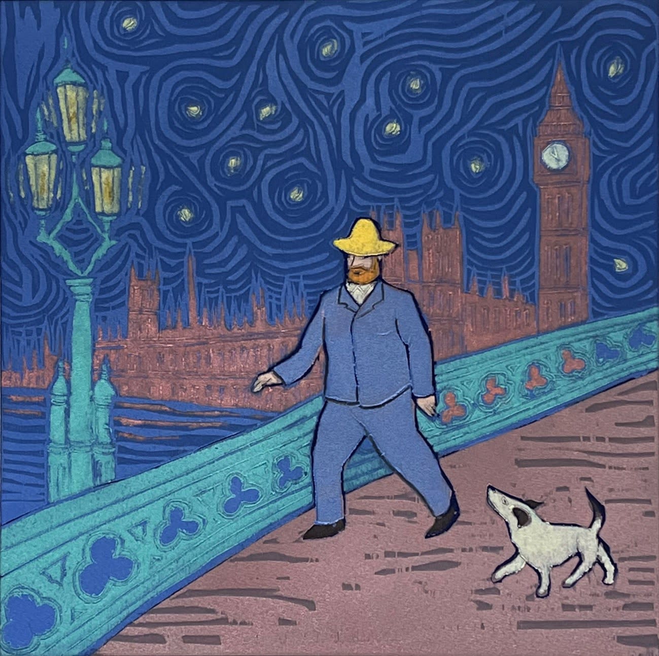 Mychael Barratt, Once Upon A Time In London, Night, 2023