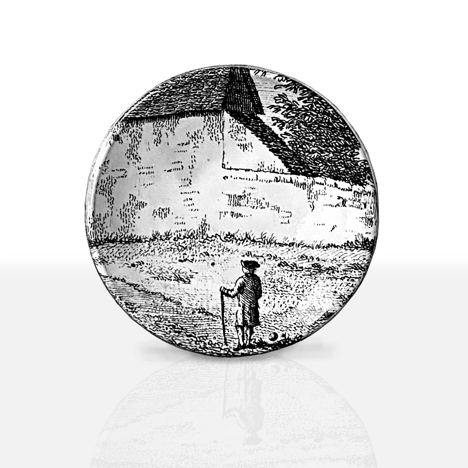David Rhys Jones, The Solitary Walker, 2022