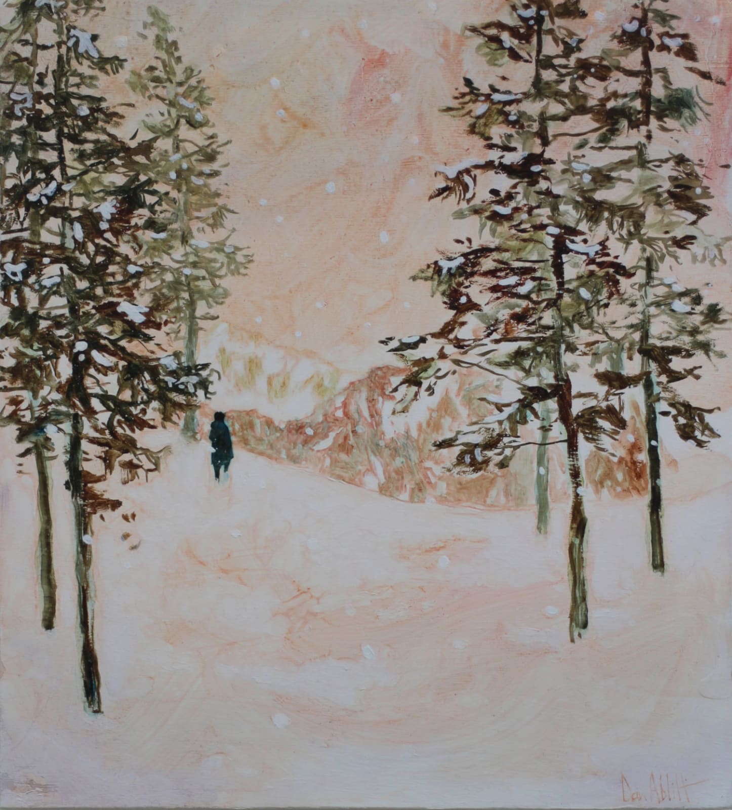 Daniel Ablitt, Winter Walk (Study)