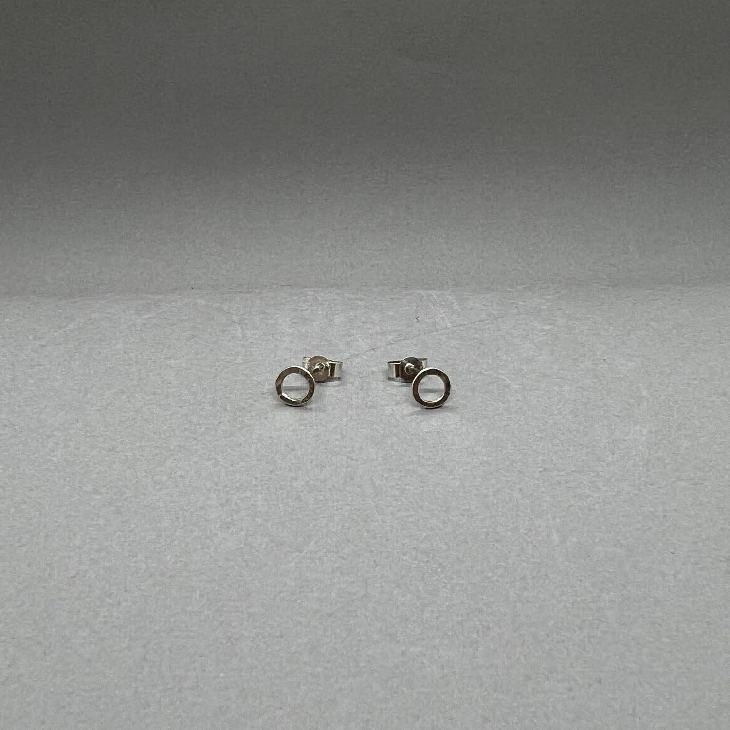 Emily Fermor, Sterling Silver Thin Rays Studs - Tiny