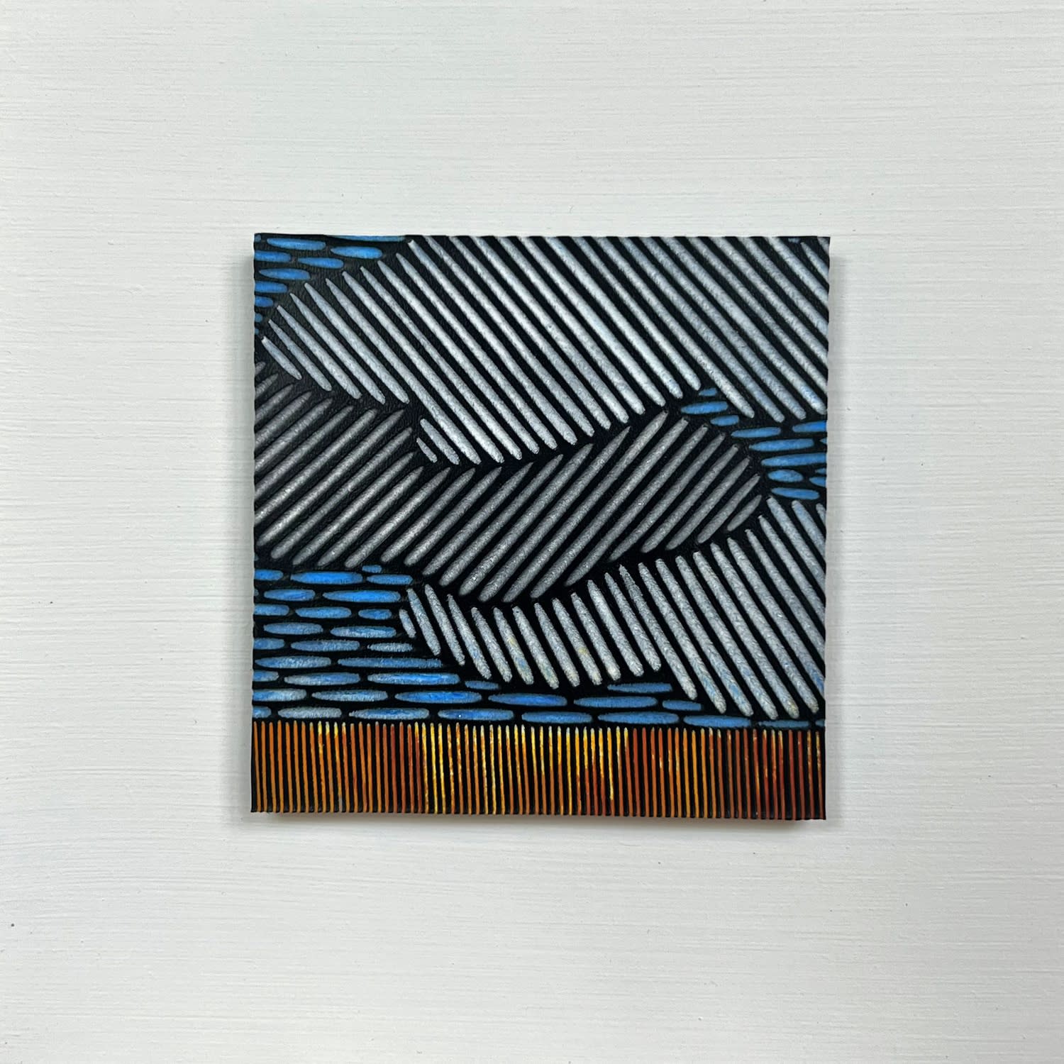 Janine Partington, Panel - Cloudy Landscape