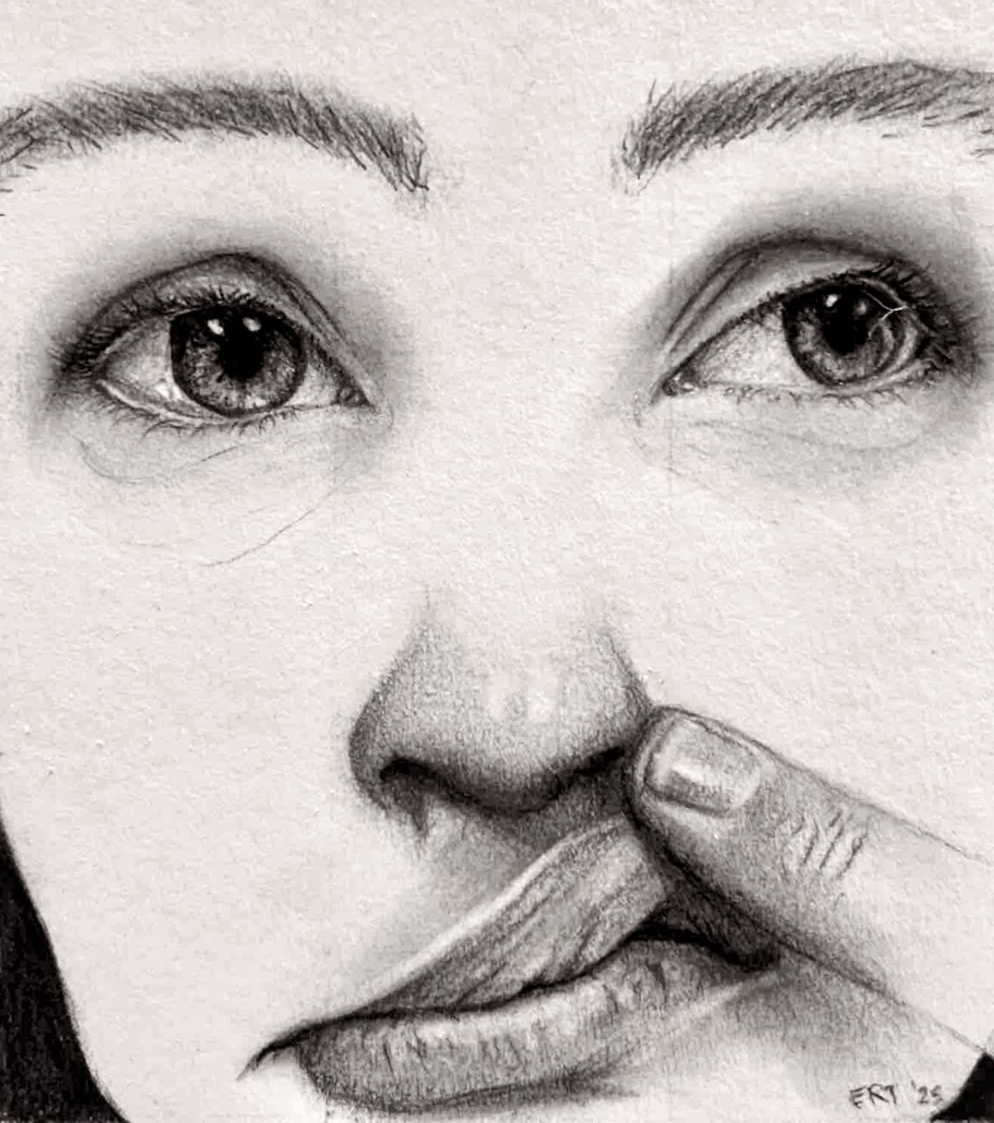 Erin Rosalie Thomas, Face Study, 2025