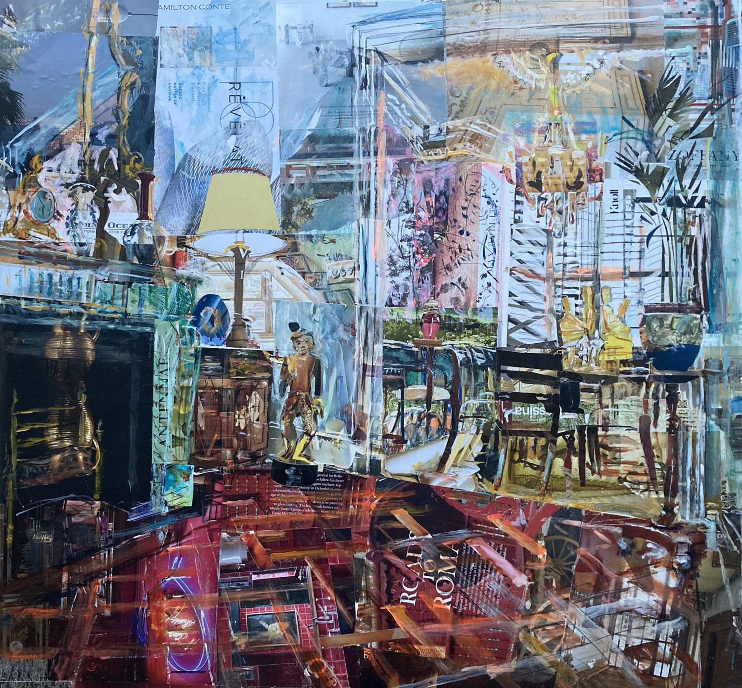 Alison Pullen, London Interior - Roads to Roma, 2024